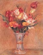 Pierre Renoir Tulipes Sweden oil painting artist
